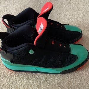 Green/Black/Orange Jordan